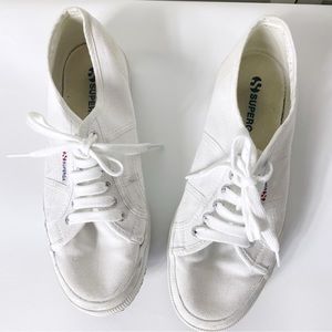 Superga classic white sneakers